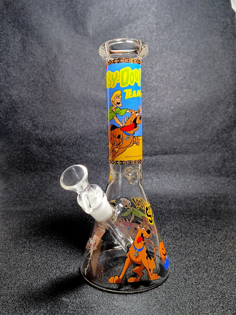 10" Scooby-Doo Haunted Mansion Shaggy Escape Beaker Glass Bong