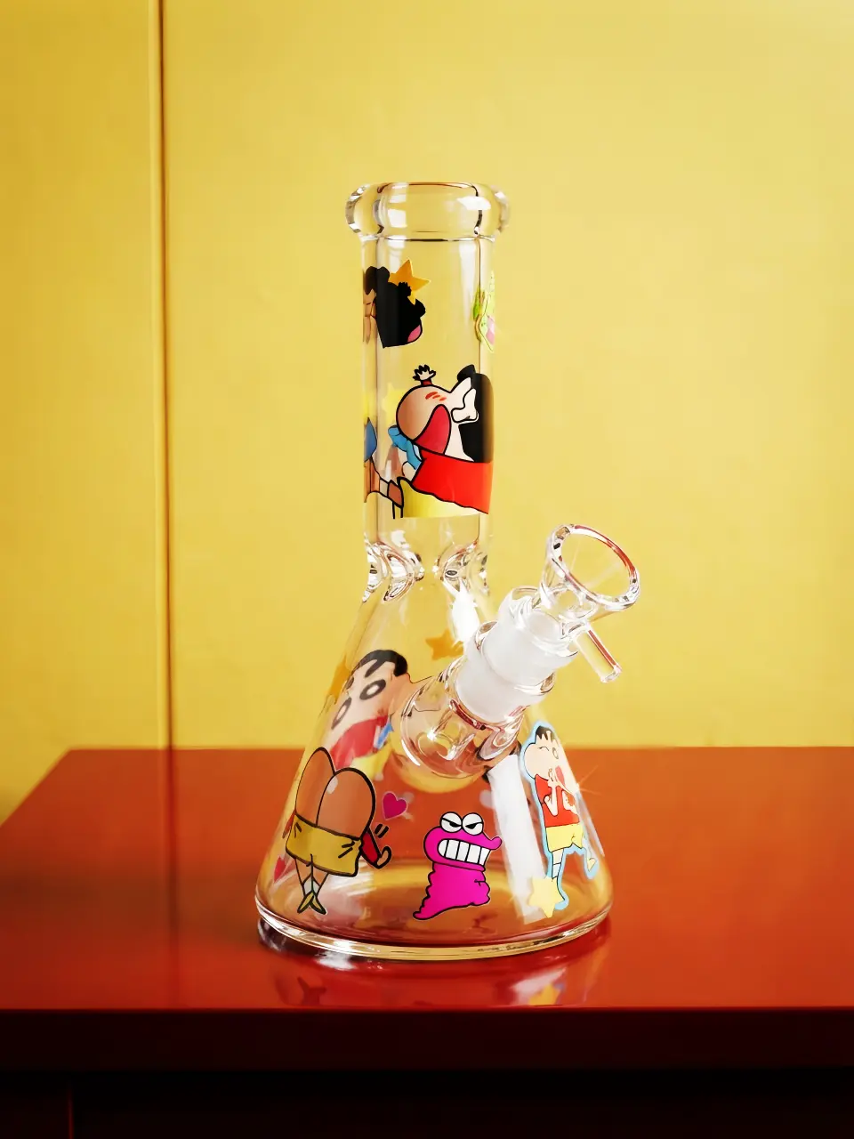 Crayon Shin-chan Shiro Action Mask Beaker Glass Bong - Image 7