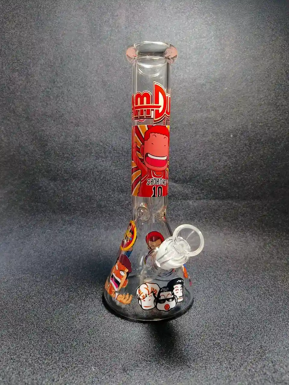 10" Slam Dunk Shohoku Basketball Team Beaker Glass Bong