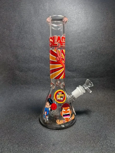 10″ Slam Dunk Shohoku Basketball Team Beaker Glass Bong 10" Slam Dunk Shohoku Basketball Team Beaker Glass Bong
