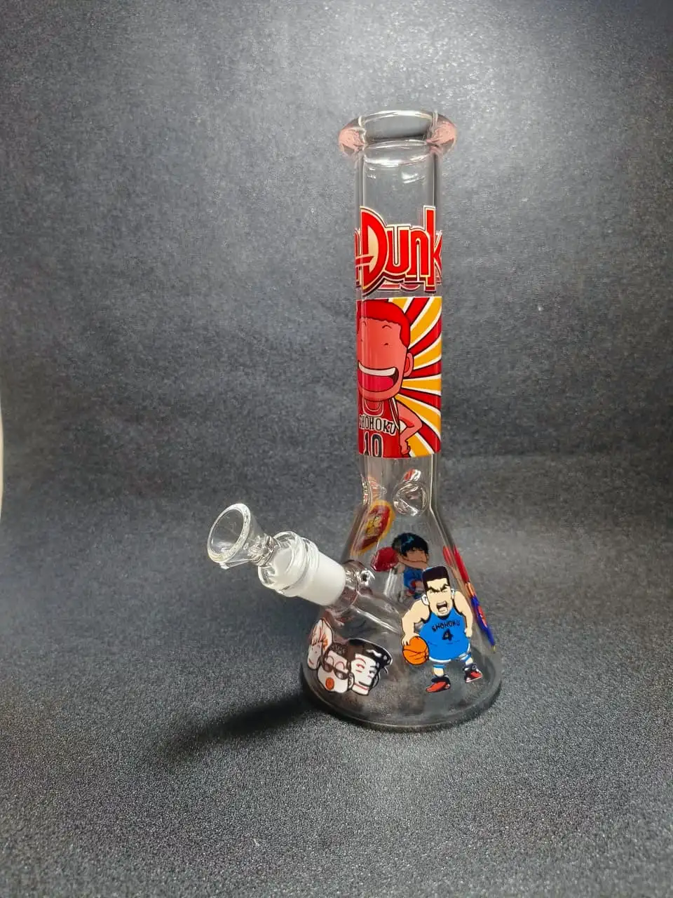 10" Slam Dunk Shohoku Basketball Team Beaker Glass Bong