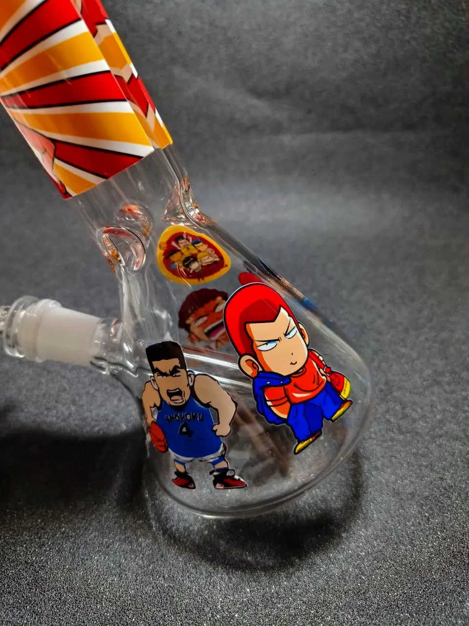 10" Slam Dunk Shohoku Basketball Team Beaker Glass Bong