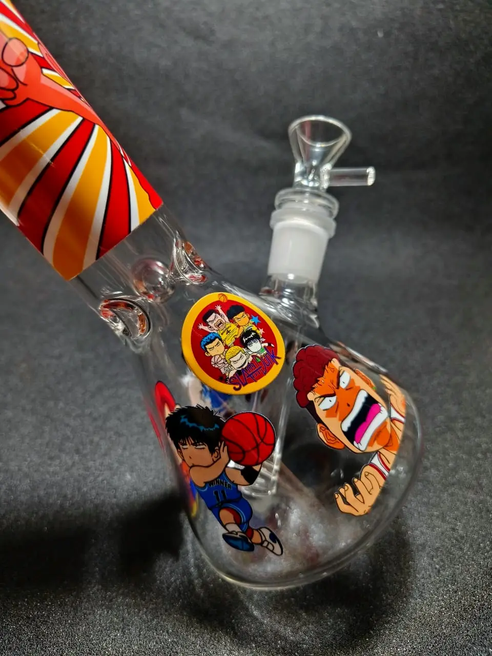 10" Slam Dunk Shohoku Basketball Team Beaker Glass Bong
