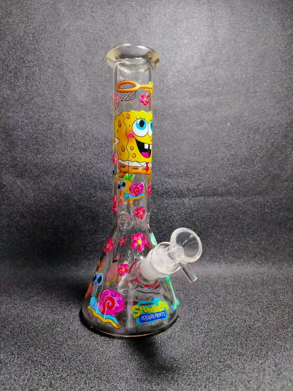 10" SpongeBob SquarePants Beaker Glass Bong