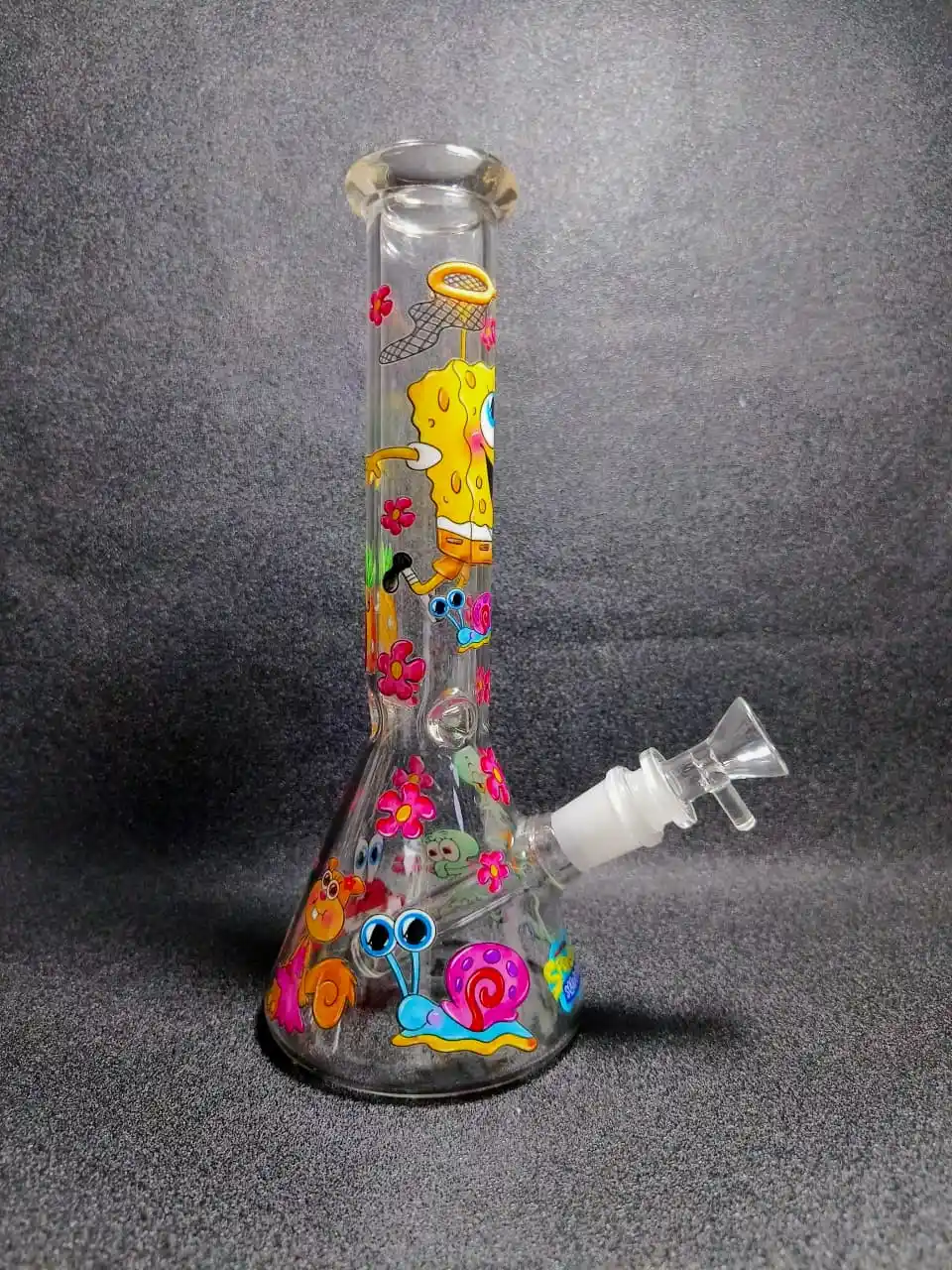 10" SpongeBob SquarePants Beaker Glass Bong