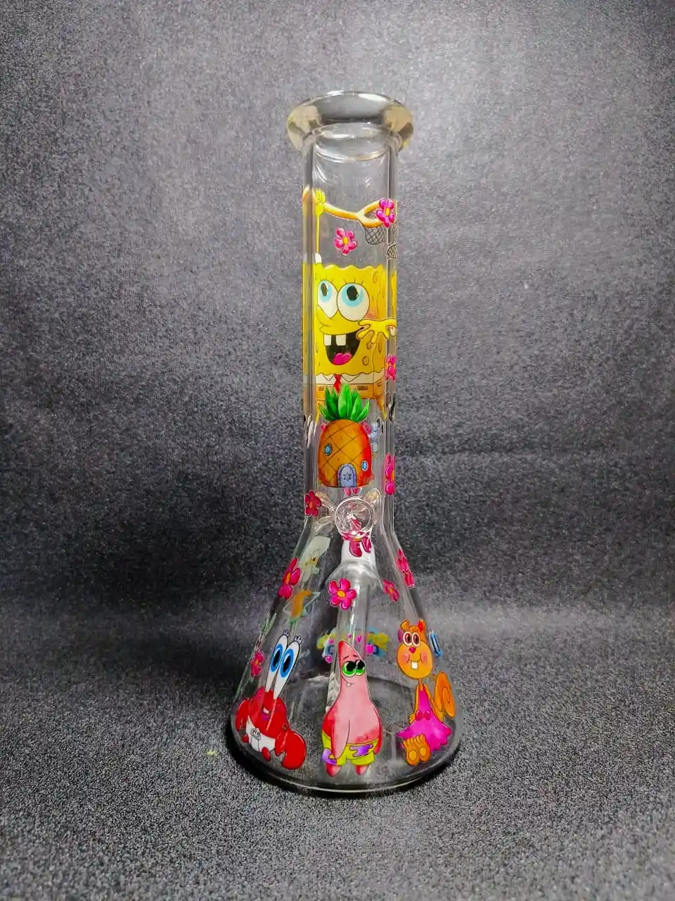 10" SpongeBob SquarePants Beaker Glass Bong