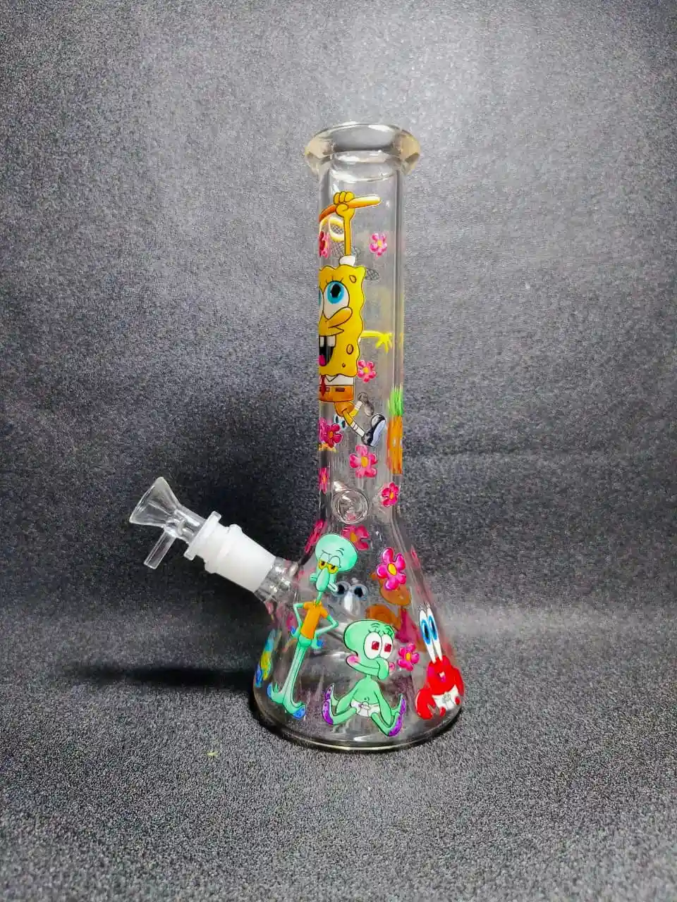10" SpongeBob SquarePants Beaker Glass Bong