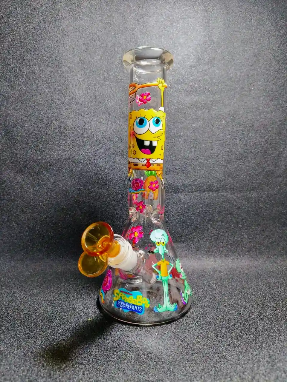 10" SpongeBob SquarePants Beaker Glass Bong