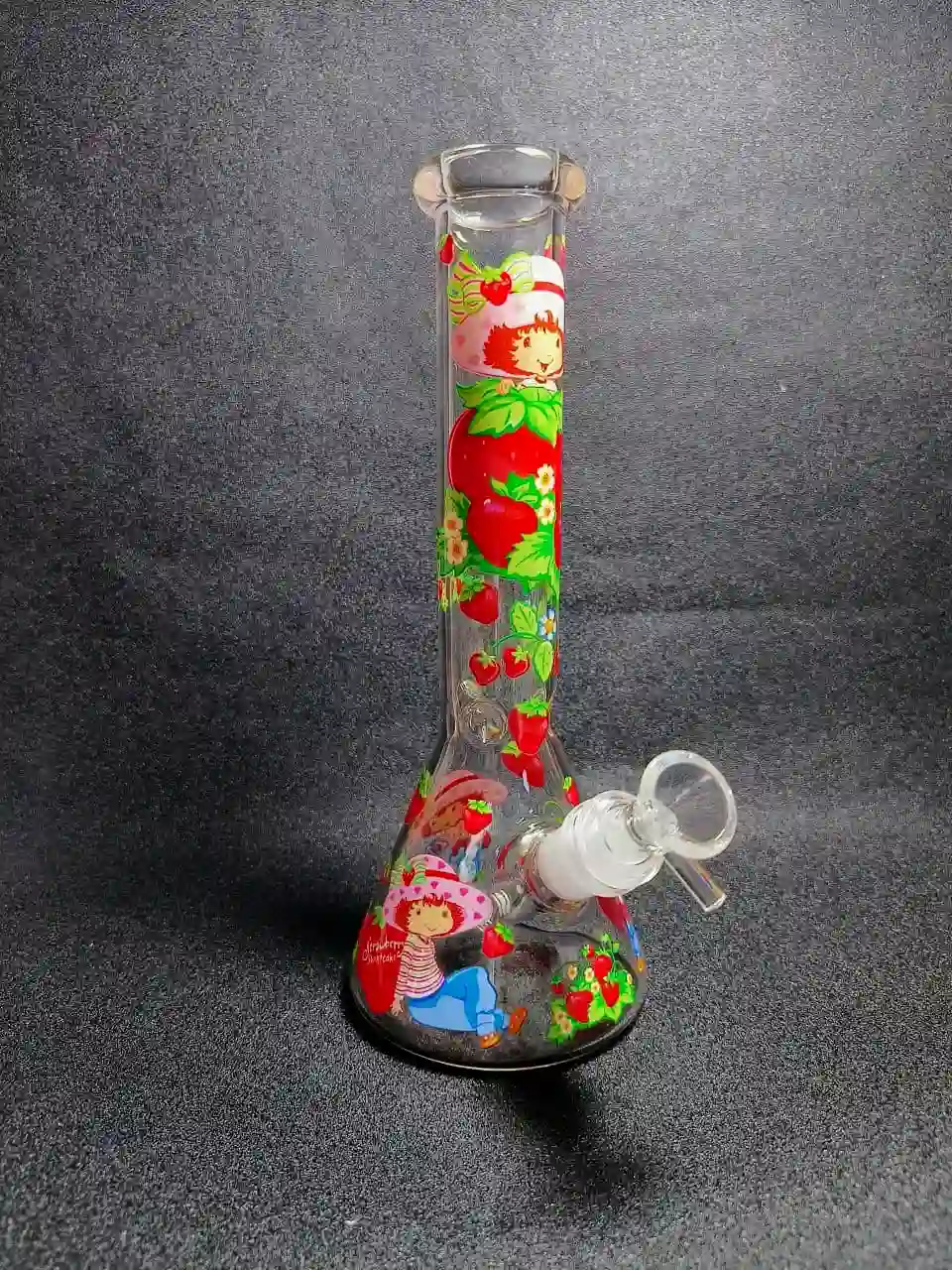 10" Strawberry Shortcake Retro Garden Glass Bong