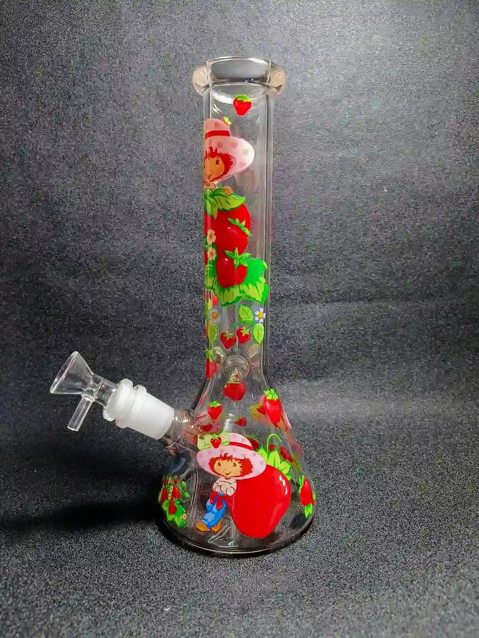 10" Strawberry Shortcake Retro Garden Glass Bong