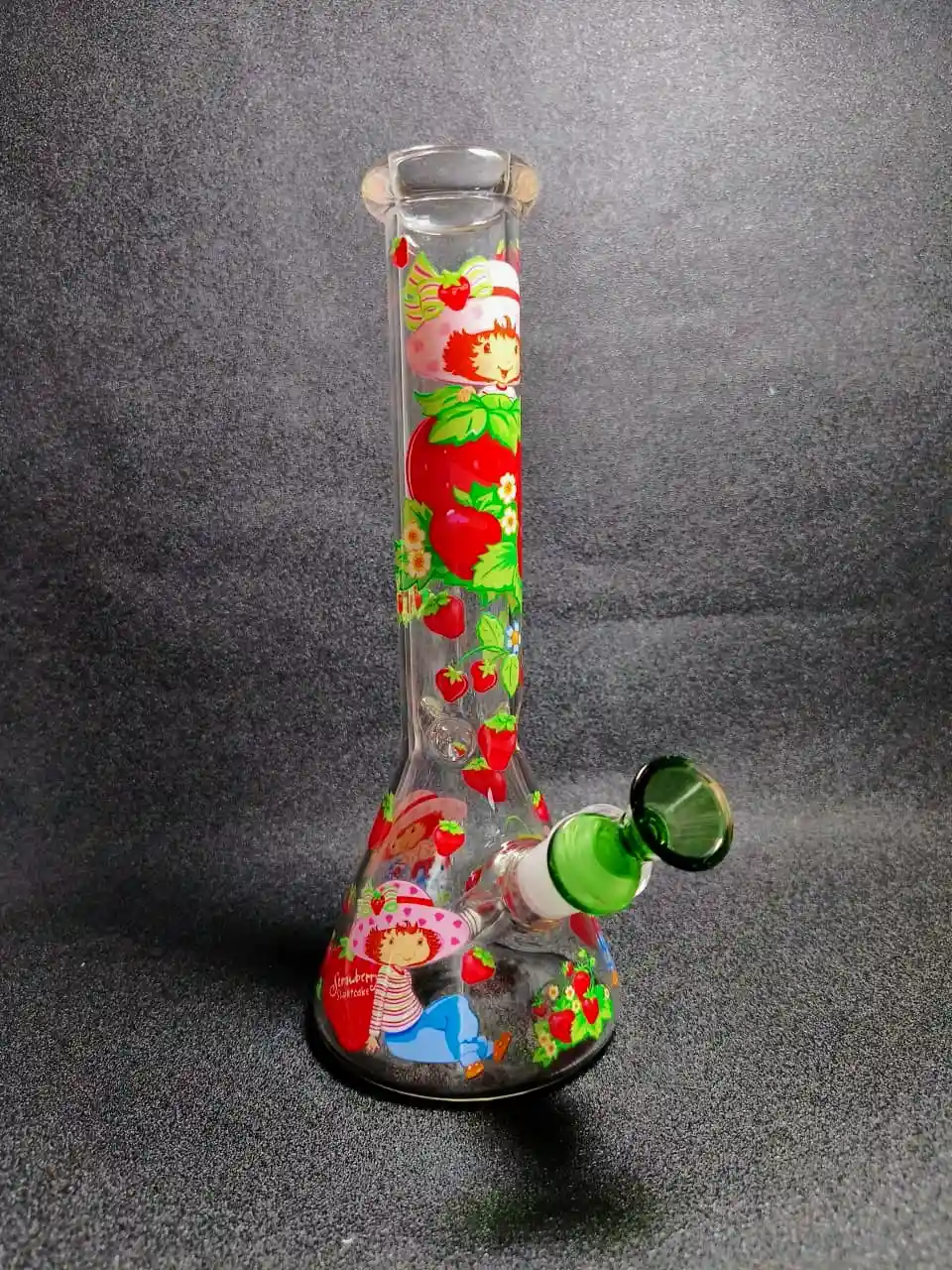 10" Strawberry Shortcake Retro Garden Glass Bong
