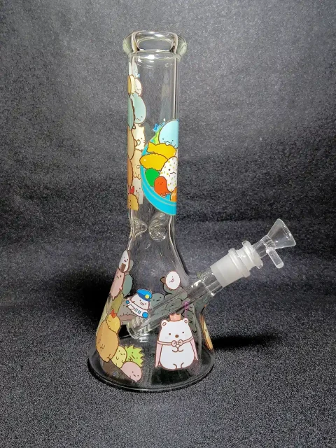 Sumikkogurashi San-X Cute Character Stacking Beaker Glass Bong Sumikkogurashi San-X Cute Character Stacking Beaker Glass Bong