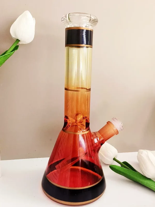 sunset-ombre-glass-beaker-bong