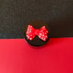 Sweet Polka Dot Bow Grinder - Chic & Compact