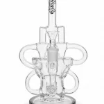 11" Swiss Recycler Glass Water Bong with Disc Perc