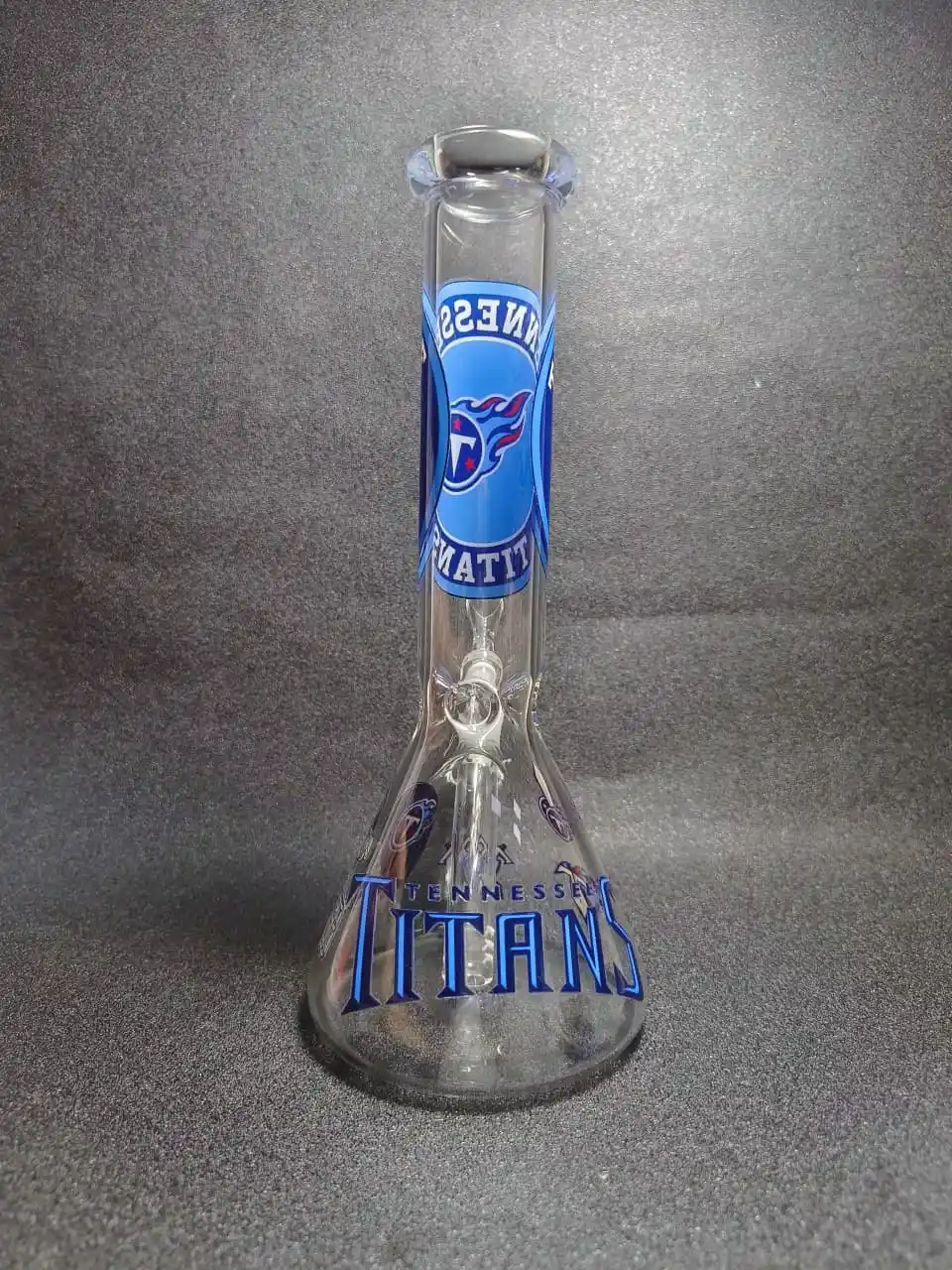 10" Tennessee Titans NFL Beaker Glass Bong