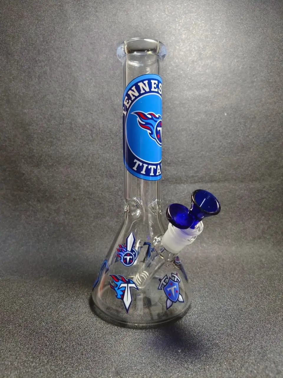 10" Tennessee Titans NFL Beaker Glass Bong
