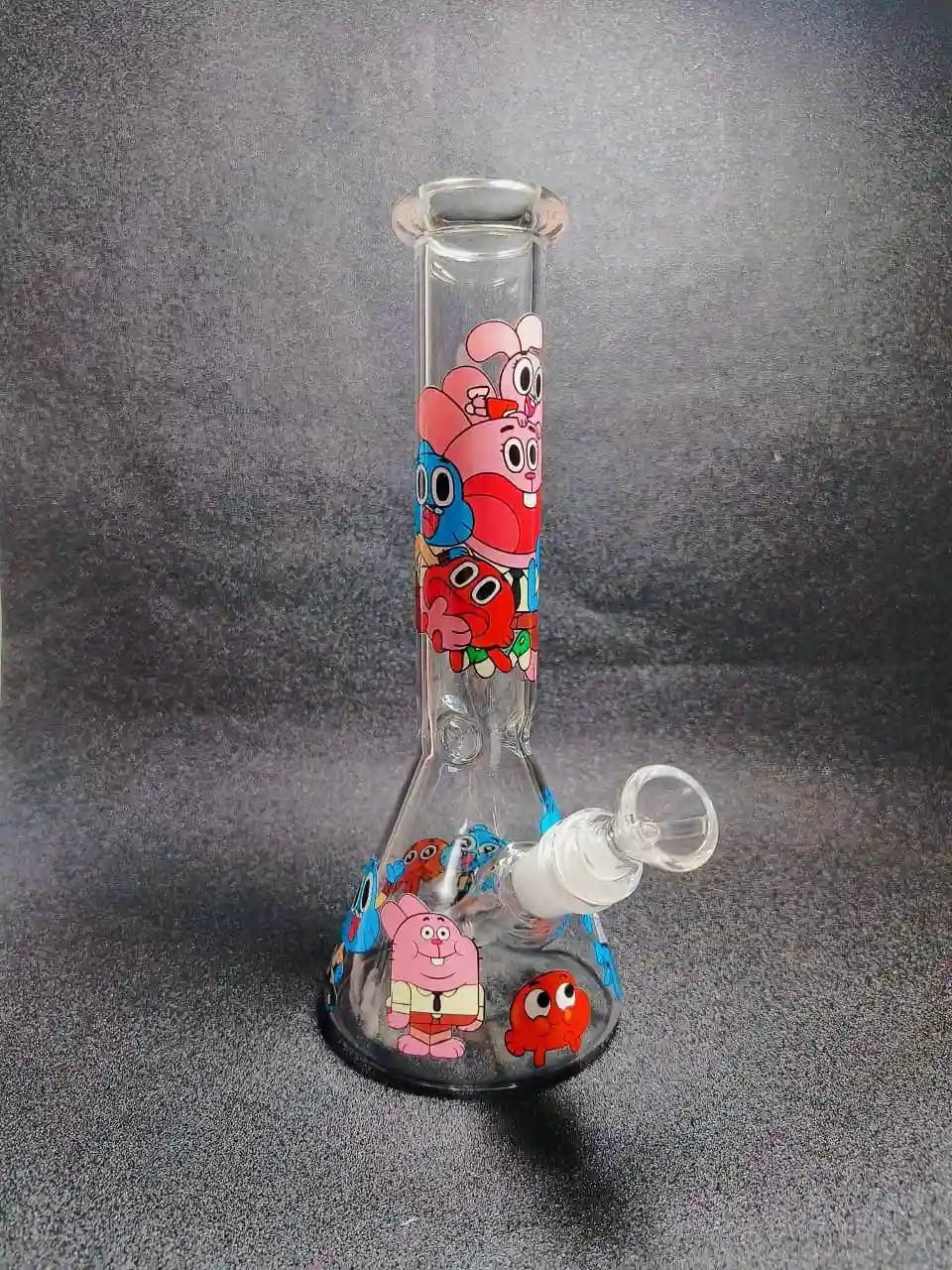 The Amazing World of Gumball Cartoon Beaker Glass Bong