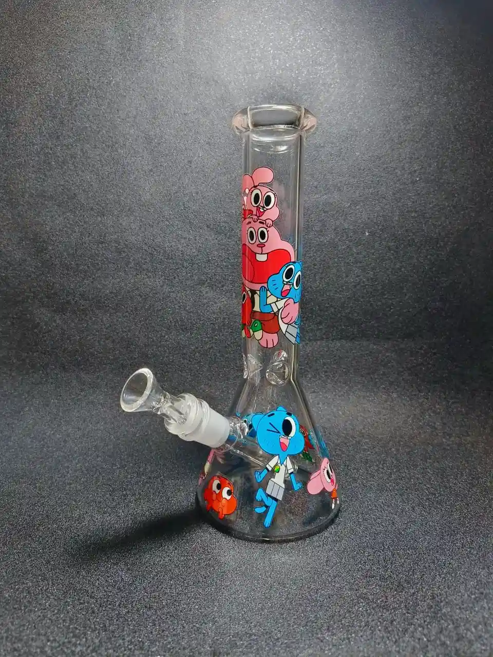 The Amazing World of Gumball Cartoon Beaker Glass Bong