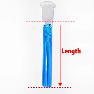 the length of glycerin downstem
