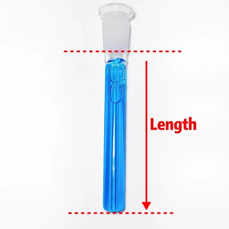 the length of glycerin downstem