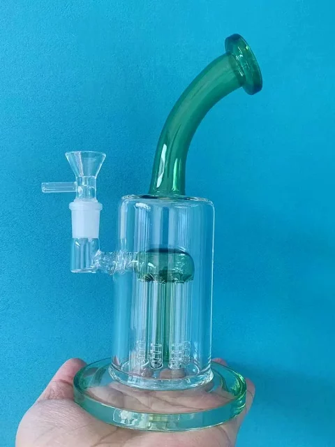 8.6" Tree Perc Glass Bong/Dab Rig