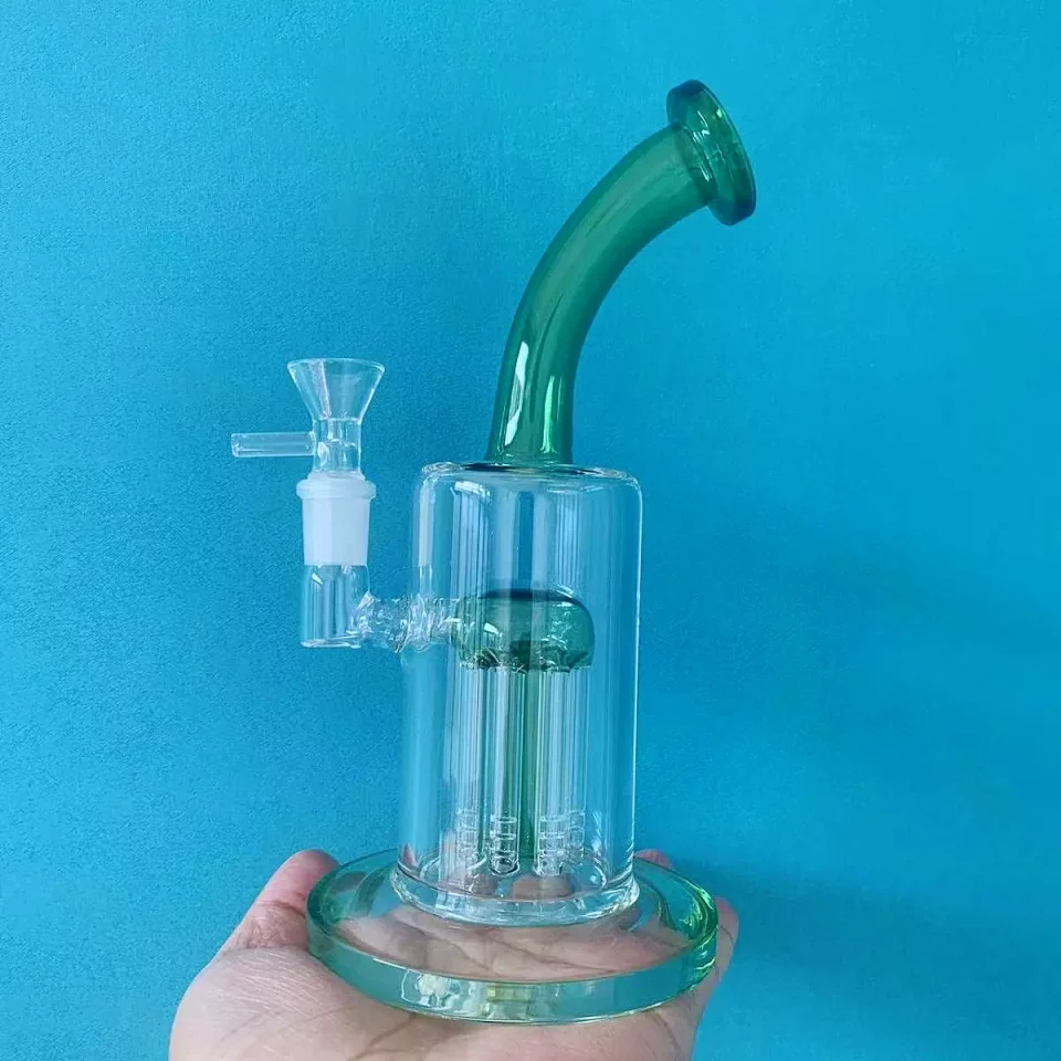 8.6" Tree Perc Glass Bong/Dab Rig