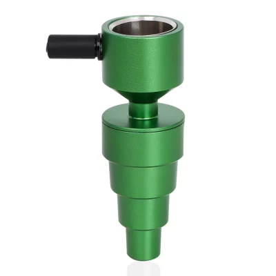 Universal Metal Bong Bowl - Fits 10mm, 14mm, 18mm, 28mm GREEN