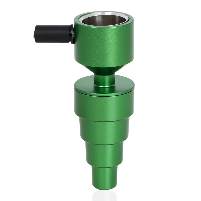 Universal Metal Bong Bowl - Fits 10mm, 14mm, 18mm, 28mm GREEN