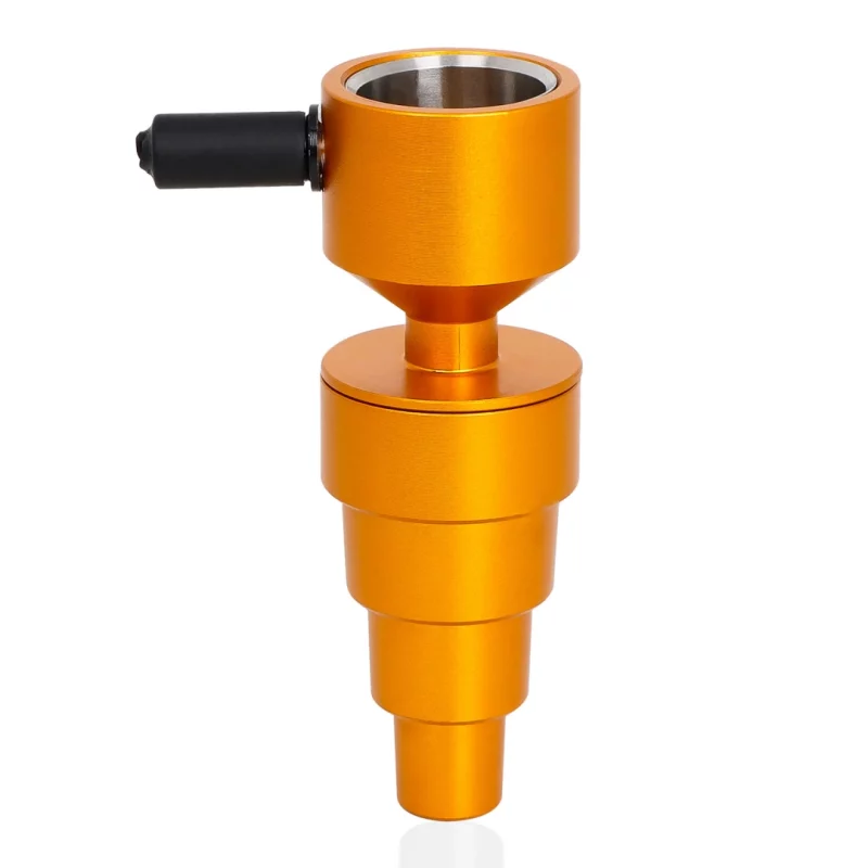 Universal Metal Bong Bowl - Fits 10mm, 14mm, 18mm, 28mm ORANGE