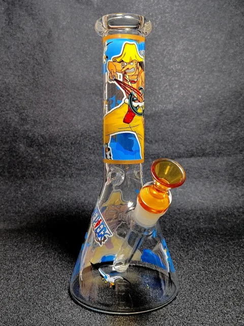 Usopp One Piece Slingshot Ocean Seagull Beaker Glass Bong