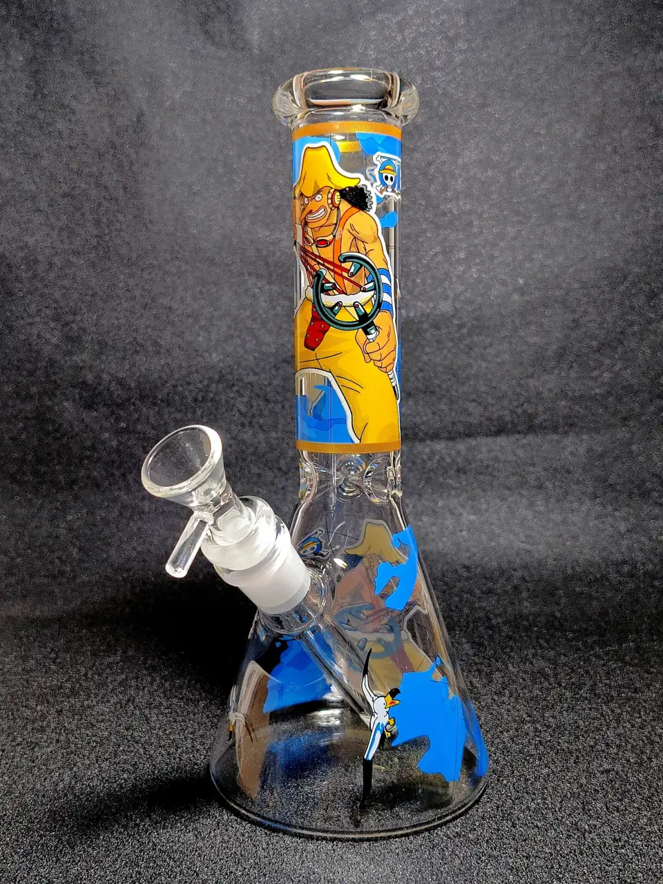 Usopp One Piece Slingshot Ocean Seagull Beaker Glass Bong