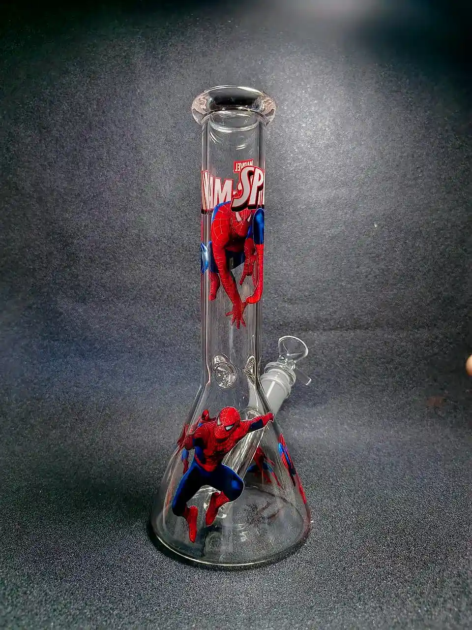 10" Web Awakening Spider-Man Beaker Glass Bong