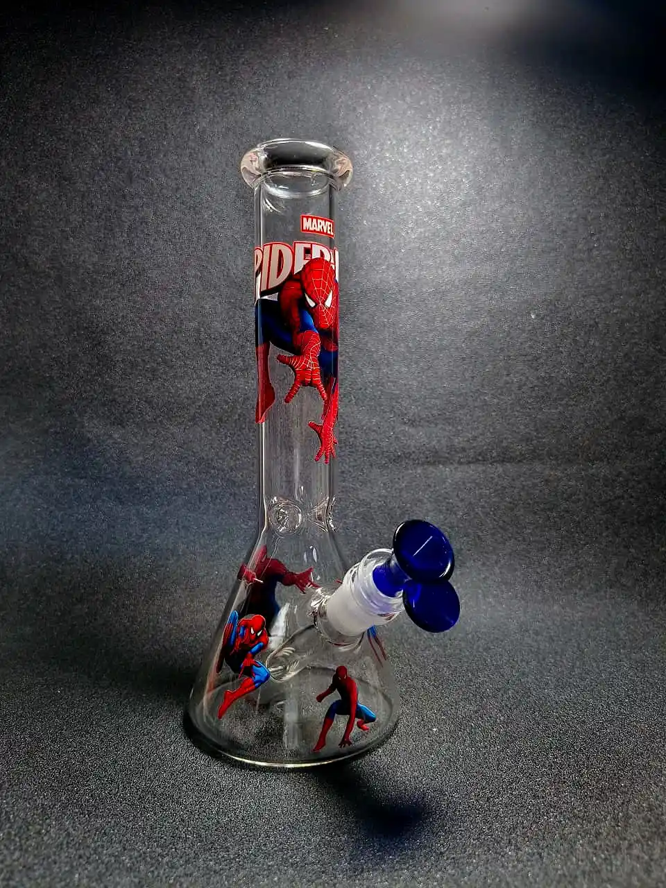 10" Web Awakening Spider-Man Beaker Glass Bong