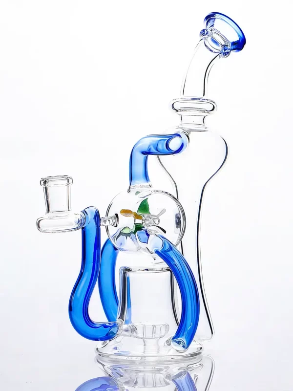 9" Windmill Spinner Tornado Recycler Bong