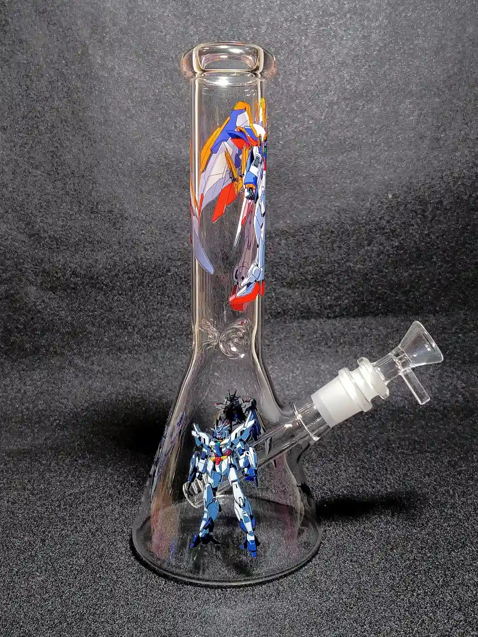 Wing Gundam Zero Mobile Suit Gundam Mecha Beaker Glass Bong