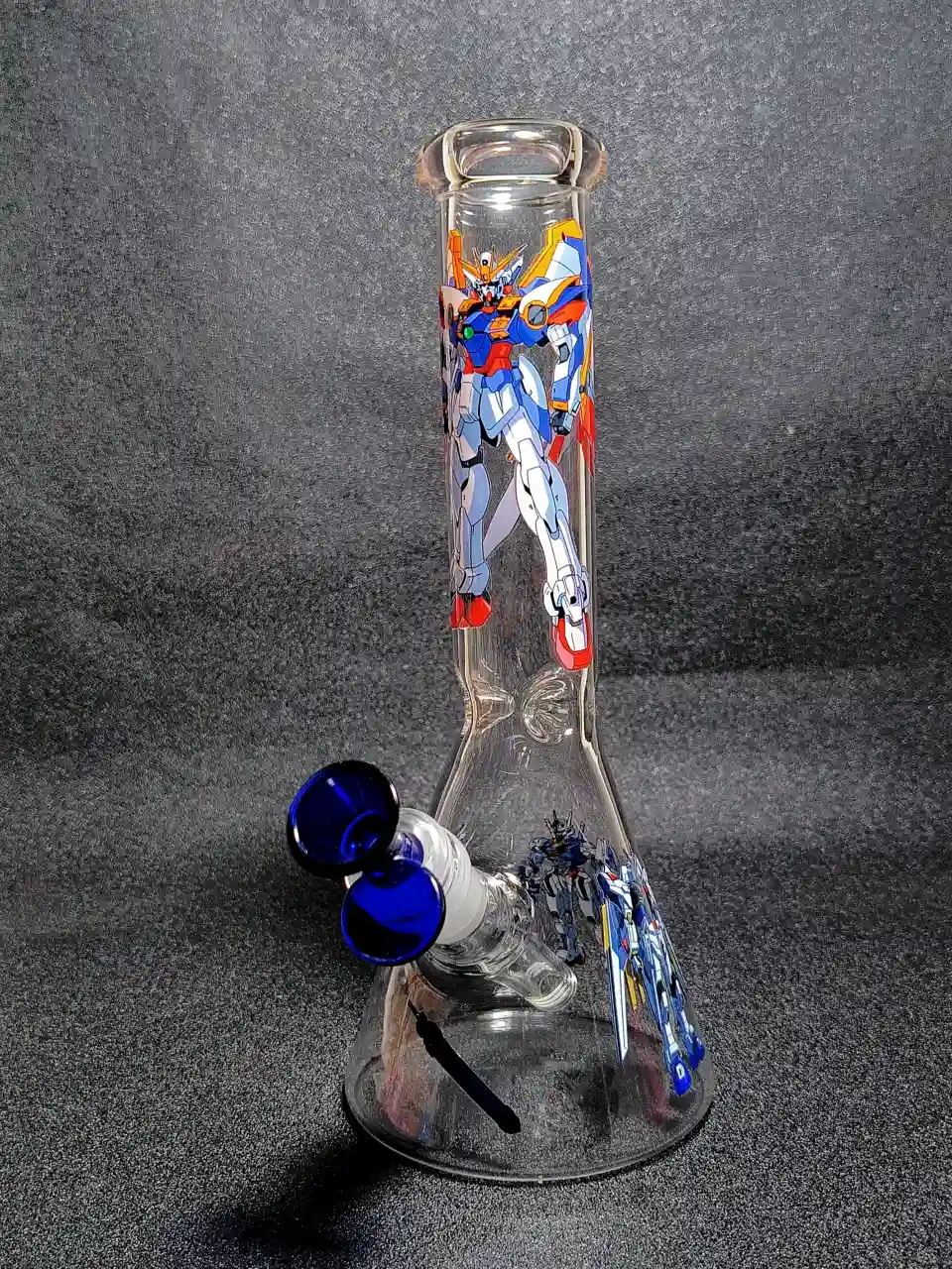 Wing Gundam Zero Mobile Suit Gundam Mecha Beaker Glass Bong