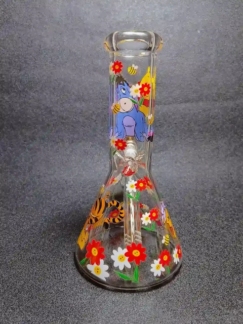 Winnie the Pooh Tigger Eeyore Piglet Glass Bong Winnie the Pooh Tigger Eeyore Piglet Glass Bong