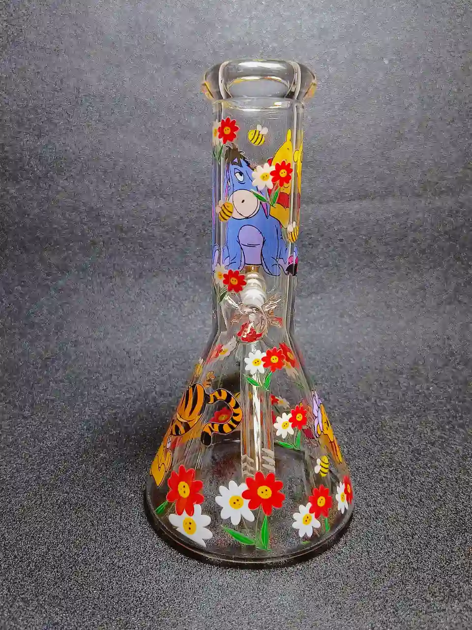 Winnie the Pooh Tigger Eeyore Piglet Glass Bong