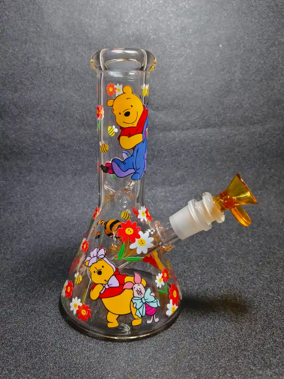 Winnie the Pooh Tigger Eeyore Piglet Glass Bong