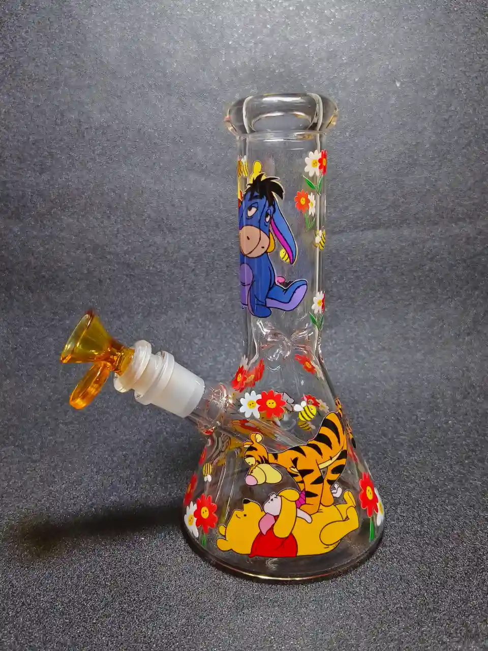Winnie the Pooh Tigger Eeyore Piglet Glass Bong