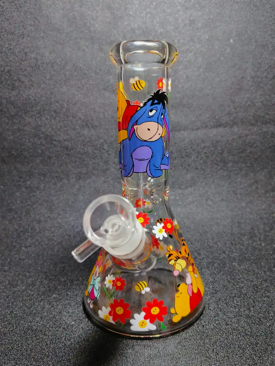 Winnie the Pooh Tigger Eeyore Piglet Glass Bong