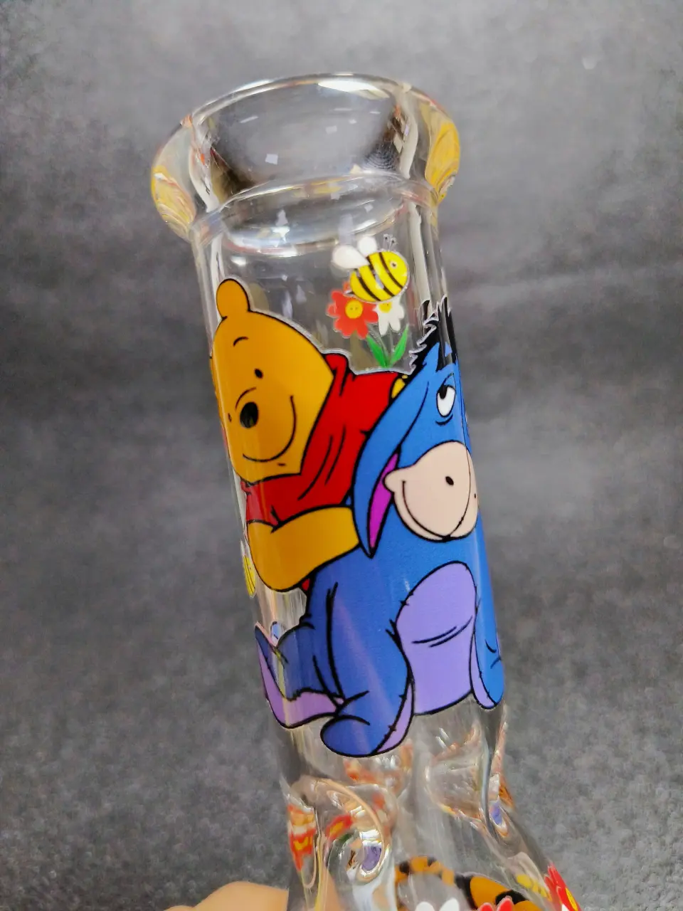 Winnie the Pooh Tigger Eeyore Piglet Glass Bong