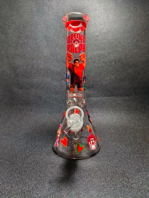Wreck-It Ralph Pixel Rush Beaker Glass Bong