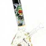 8″ Zombie Rick Mini Beaker Glass Bong